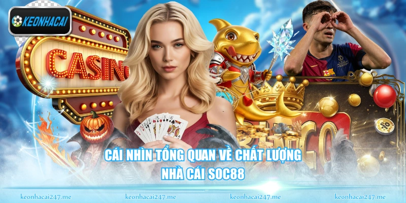 Cái nhìn tổng quan về chất lượng nhà cái Soc88