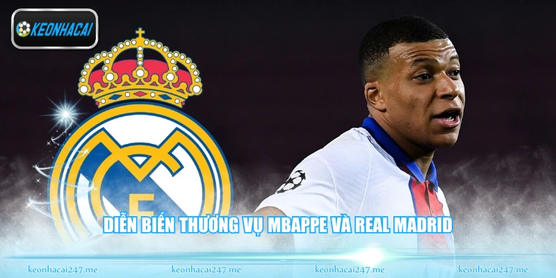 Diễn biến thương vụ Mbappe và Real Madrid