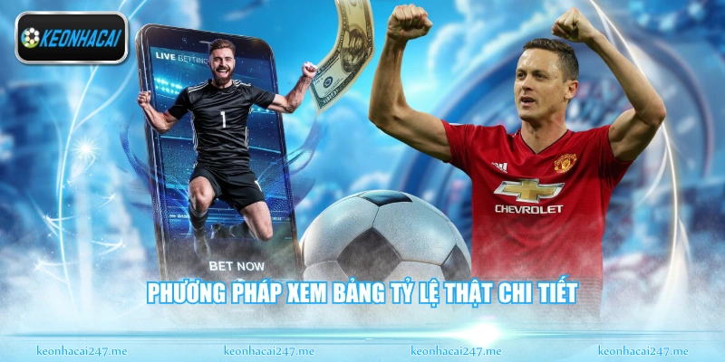 Phương pháp xem bảng tỷ lệ thật chi tiết