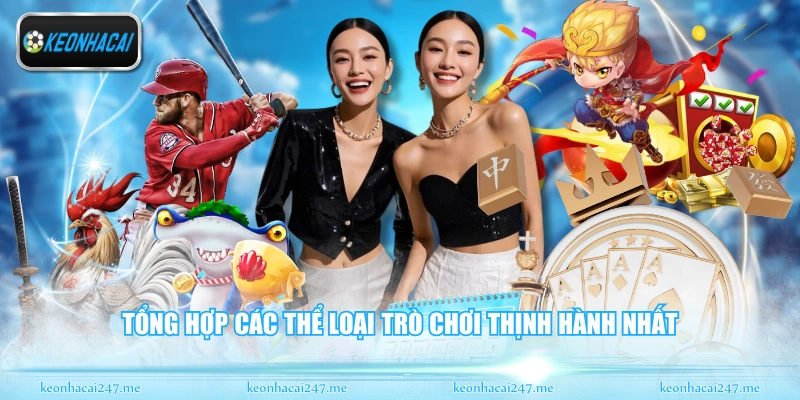 Tổng hợp các thể loại trò chơi thịnh hành nhất