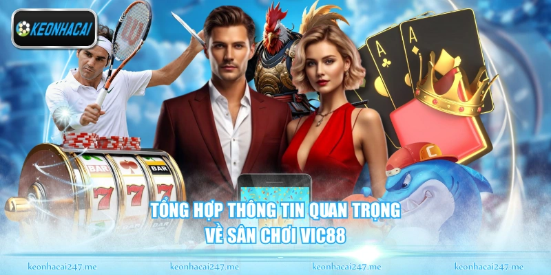 Tổng hợp thông tin quan trọng về sân chơi Vic88