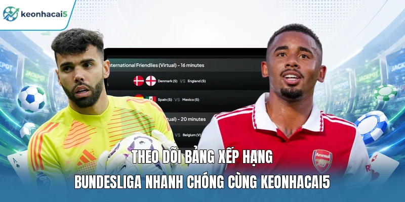 Bảng Xếp Hạng Bundesliga - Cục Diện Đua Top Có Gì Hot? 4 Theo dõi bảng xếp hạng Bundesliga nhanh chóng cùng Keonhacai5