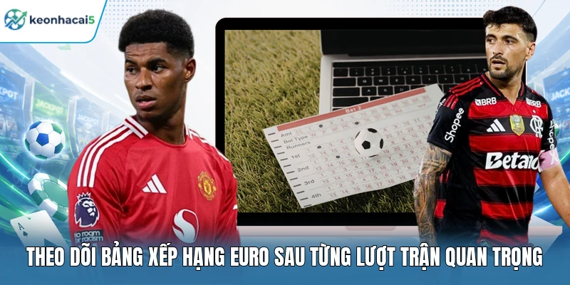 Bảng Xếp Hạng Euro - Cuộc Đua Ngôi Đầu Đang Nóng Dần 4 Theo dõi bảng xếp hạng Euro sau từng lượt trận quan trọng